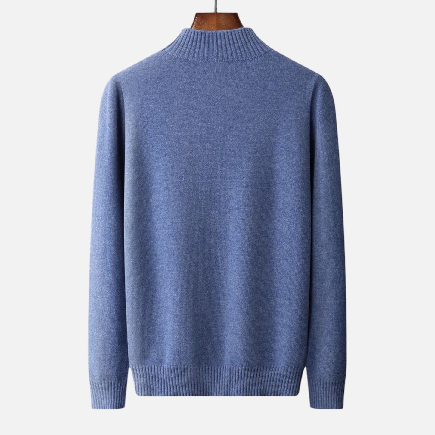 Men’s Pure Wool Turtleneck Sweater
