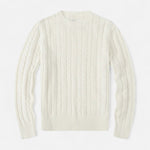 Men’s Cotton Blend Sweater – Timeless Round Neck Style