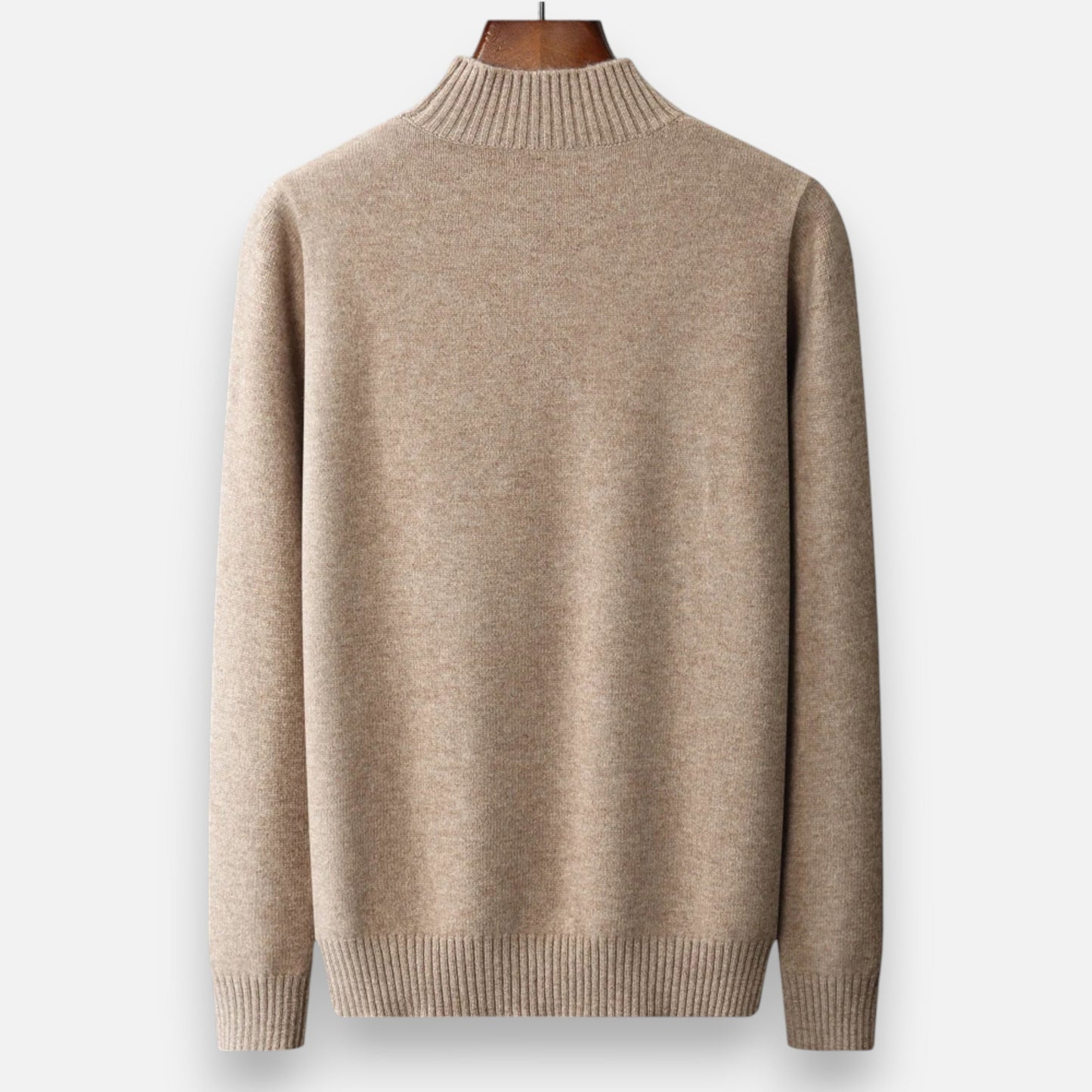 Men’s Pure Wool Turtleneck Sweater