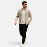 Men’s Merino Wool Zip Sweater