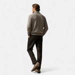 Men’s Merino Wool Suit-Collar Cardigan
