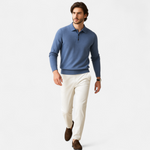Men’s Merino Wool Polo Sweater