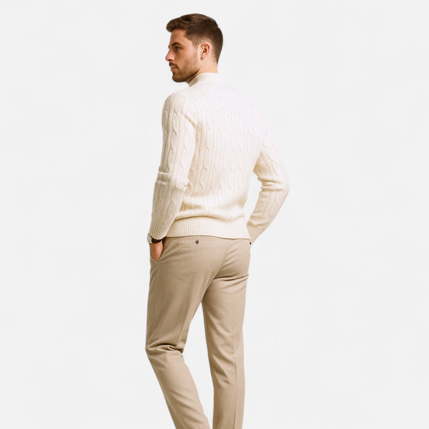 Men’s Classic Crewneck Knit Sweater