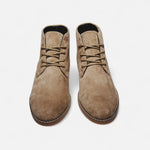 Men’s Suede Chelsea Boots — Khaki Heritage