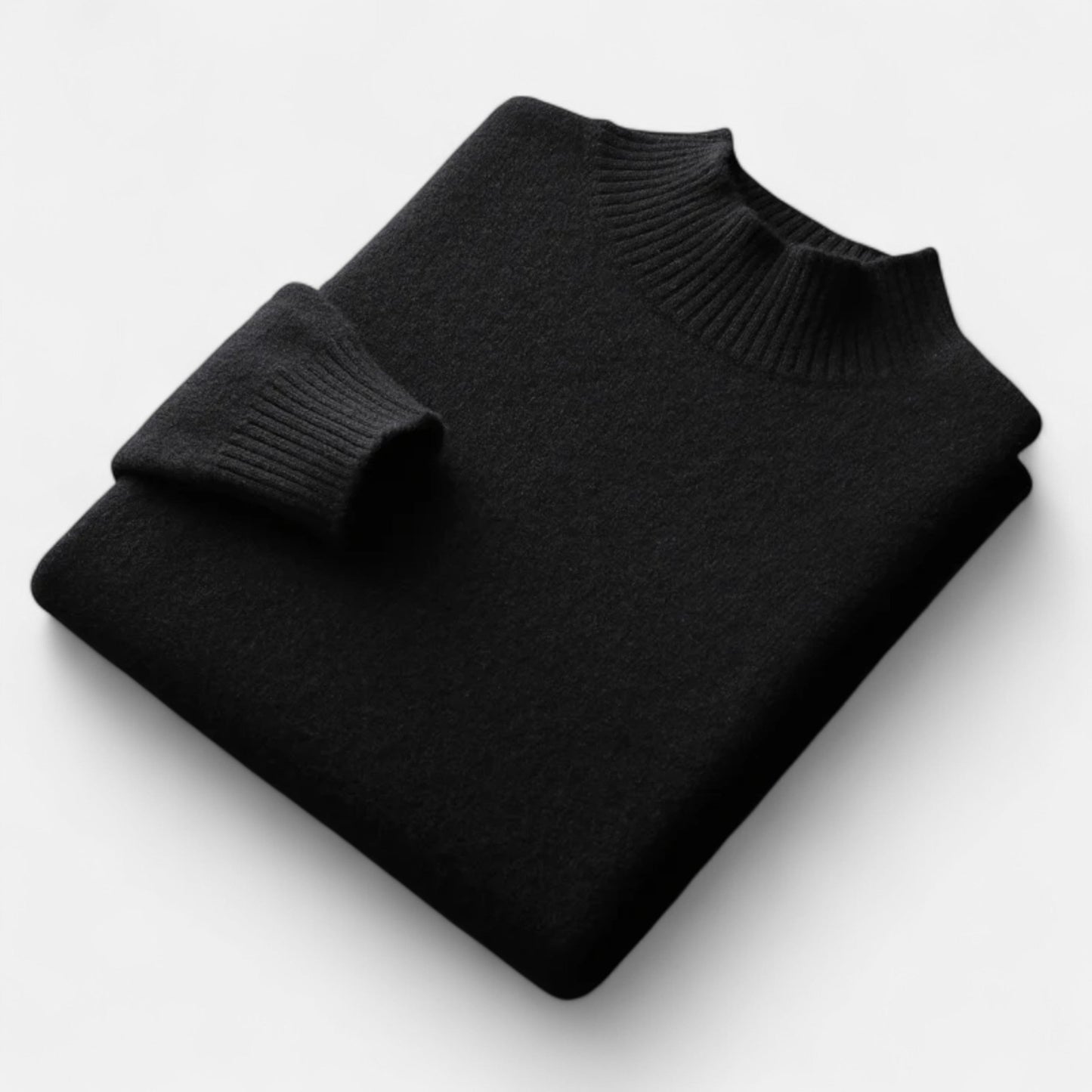 Men’s Pure Wool Turtleneck Sweater