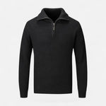 Men’s Wool-Blend Half-Zip Sweater