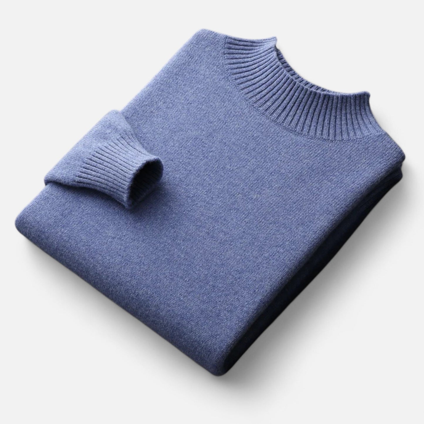 Men’s Pure Wool Turtleneck Sweater