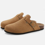 Men’s Suede Mules – Sculpted Clog-Inspired Comfort