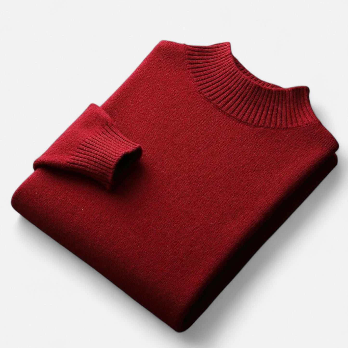 Men’s Pure Wool Turtleneck Sweater