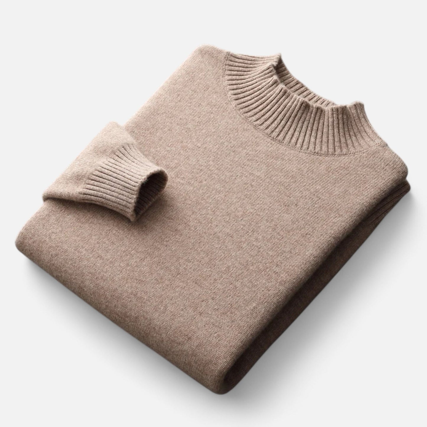 Men’s Pure Wool Turtleneck Sweater