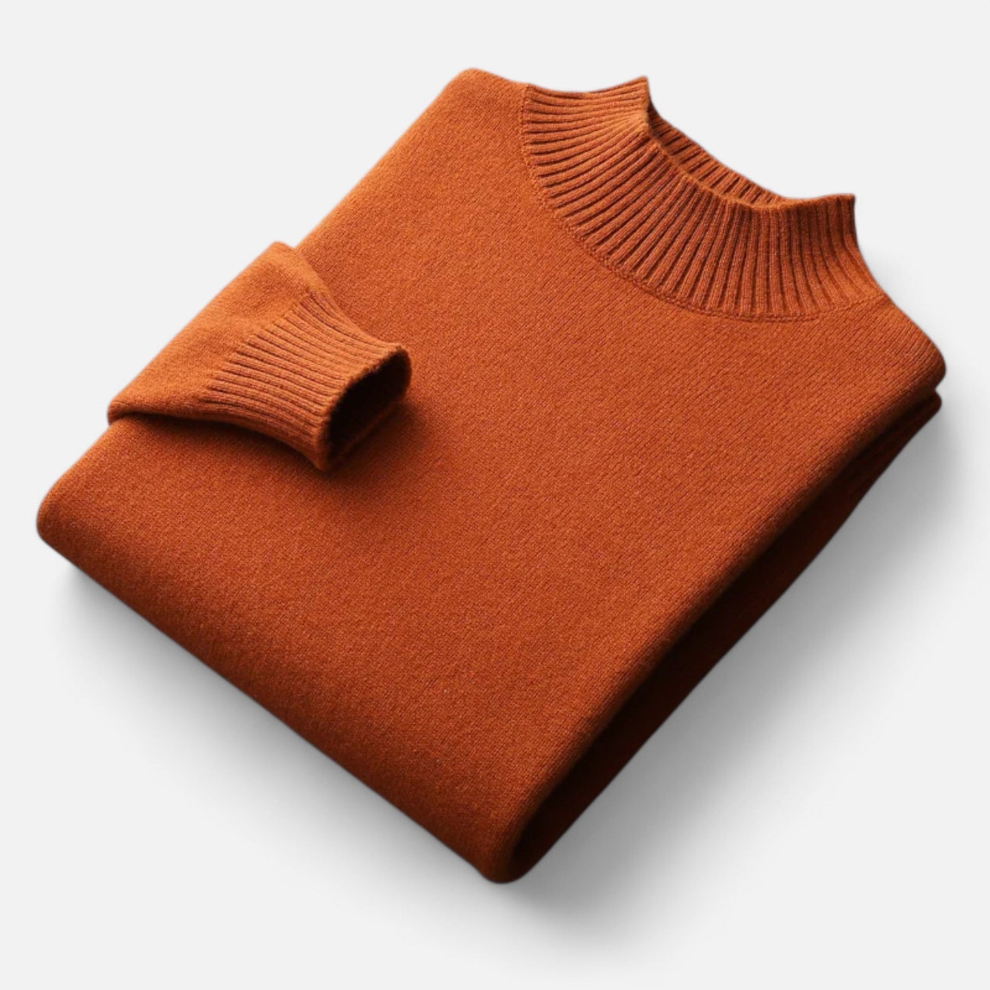 Men’s Pure Wool Turtleneck Sweater