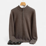Men’s Merino Wool Half-Zip Sweater