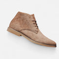 Men’s Suede Chelsea Boots — Khaki Heritage