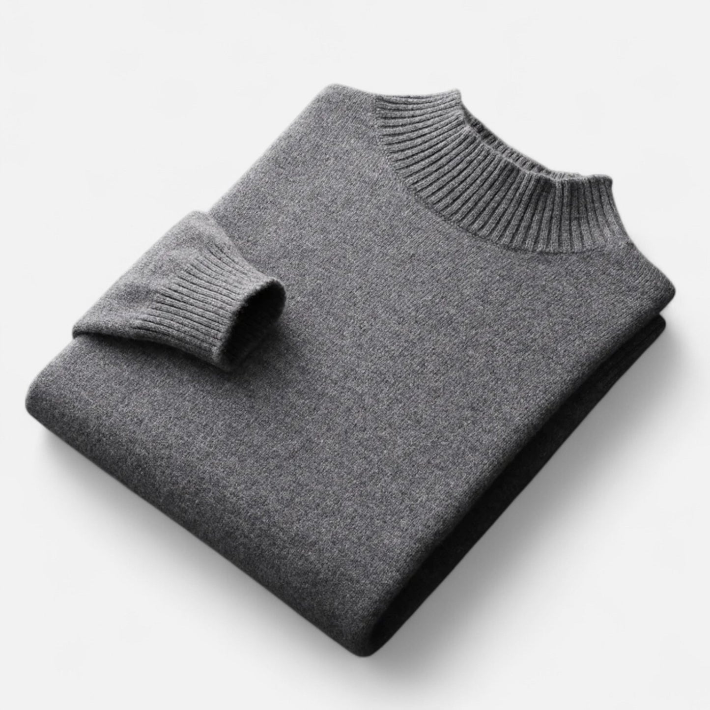 Men’s Pure Wool Turtleneck Sweater