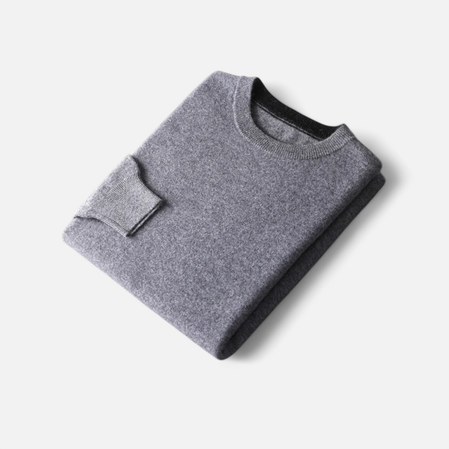 Men’s Loose-Fit Cashmere Wool Jumper