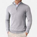 Men’s Slim-Fit Sweater Quarter-Zip