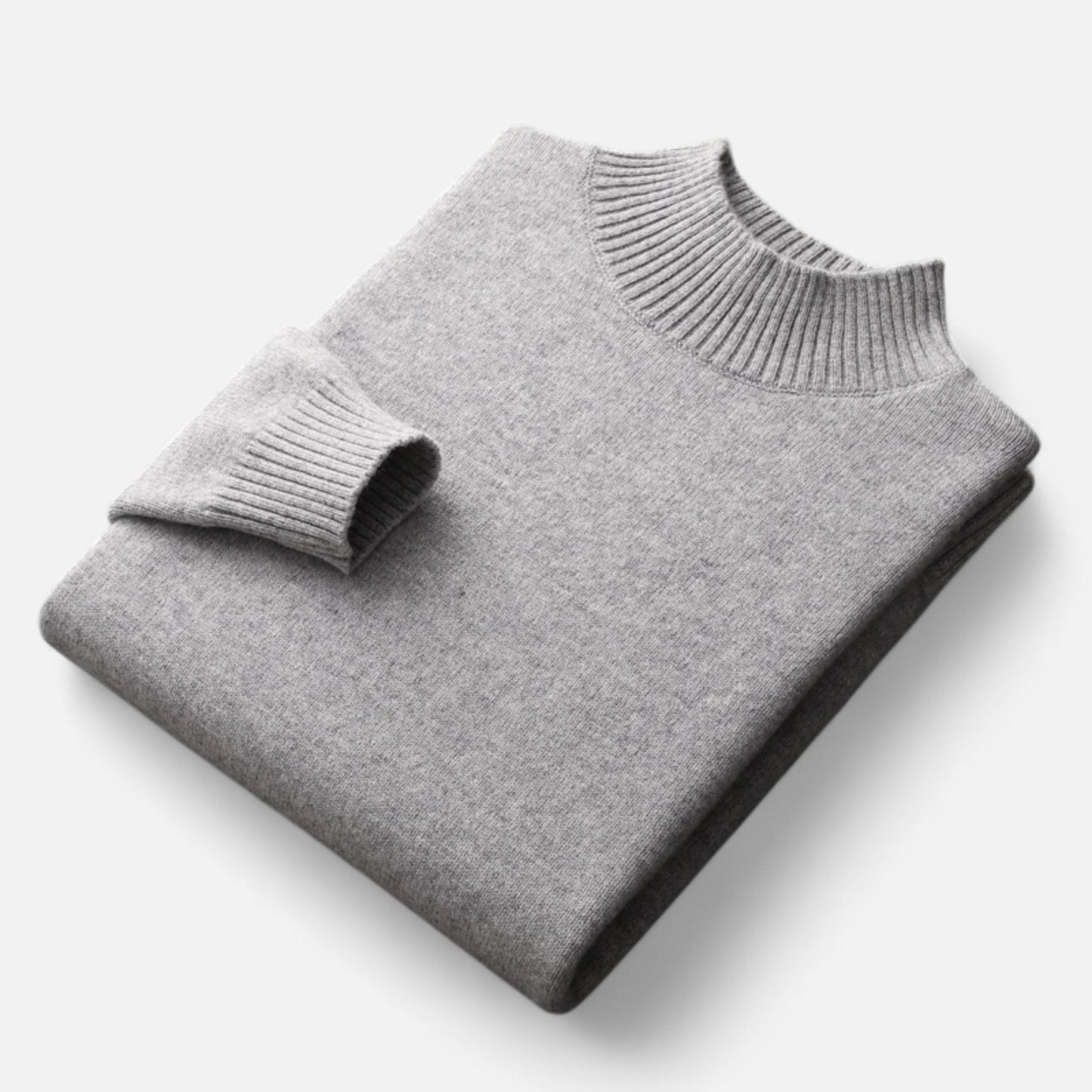 Men’s Pure Wool Turtleneck Sweater