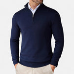 Men’s Slim-Fit Sweater Quarter-Zip
