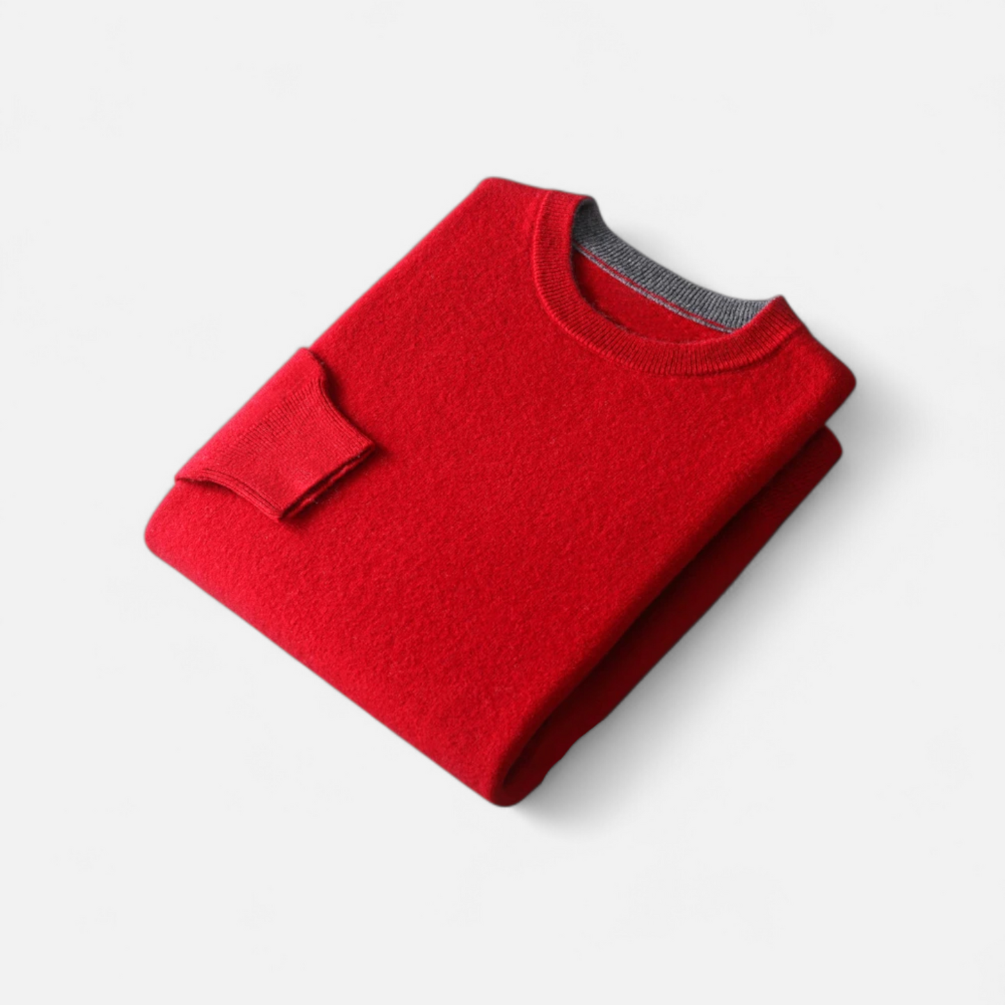 Men’s Loose-Fit Cashmere Wool Jumper