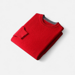 Men’s Loose-Fit Cashmere Wool Jumper