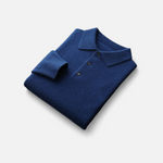 Men’s Merino Wool Polo Sweater