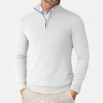 Men’s Slim-Fit Sweater Quarter-Zip
