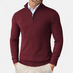 Men’s Slim-Fit Sweater Quarter-Zip